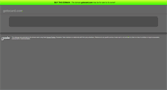 Desktop Screenshot of gotocard.com